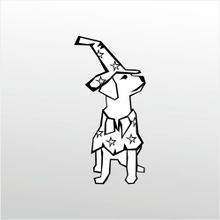 Technopa Tatlı Köpek 60 cm Folyo Duvar Stickerı