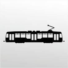 Technopa Tramvay 160 cm Folyo Duvar Stickerı