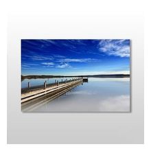Technopa Uzun İskele 105x70 cm Kanvas Tablo