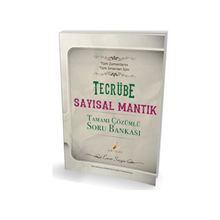 Tecrübe Sayısal Mantık Tamamı Çözümlü Soru Bankası Pelikan Yayınları