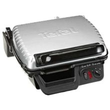 Tefal Gourmet Grill Classic 1800 W 6 Adet Pişirme Kapasiteli Teflon Çıkarılabilir Plakalı Izgara ve Tost Makinesi
