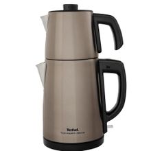 Tefal Tea Expert Deluxe Şampanya Çelik Demlikli Çay Makinesi