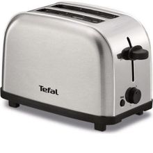 Tefal TT330D11 Ultra Mini 700 Watt Paslanmaz Çelik Ekmek Kızartma Makinesi Gri