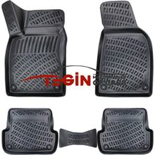 Tegin Audi A4 B6 2004 3D Siyah Havuzlu Paspas