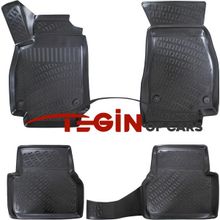 Tegin Audi A7 2021 3D Siyah Havuzlu Paspas