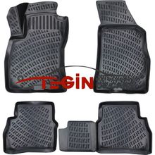 Tegin Fiat Doblo 2017 3D Siyah Havuzlu Paspas