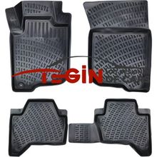 Tegin Mitsubishi L200 3D 2016 Siyah Havuzlu Paspas