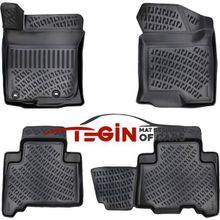 Tegin Toyota Land Cruiser Prado J150 3D 2016 Siyah Havuzlu Paspas