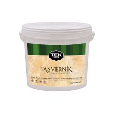 TEK BOYA Renksiz 2.5 lt Tek Su Bazlı Taş Vernik
