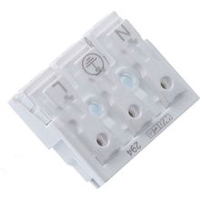 Tek-İş 2945013 3 Kutuplu N+Pe+L Geçmeli 2.5 mm Wago Klemens