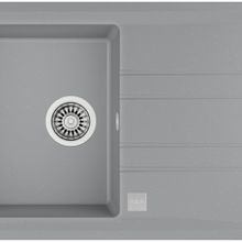 Teka 115330021 Stone 50 B-TG Tek Hazneli Metalik Gri Tegranite Eviye