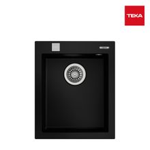 Teka 34.40 TG Forsquare Siyah Tezgah Üstü Granit Eviye