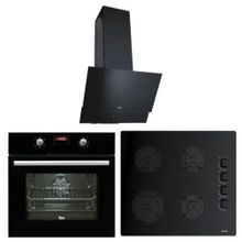 Teka Chef 5 HAK 625 BK - GBE 64002 KBC - ATV 60 Siyah 3'lü Ankastre Set