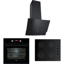 Teka Chef 5 Premium ATV 60 - GBE 64002 - HAK 627 BK Siyah 3'lü Ankastre Set