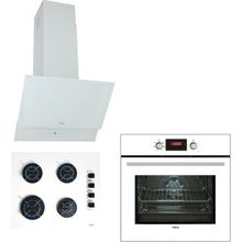 Teka Chef 6 Premium ATV 60 - GBE 64002 KBC WH - HAK627 WH Beyaz 3'lü Ankastre Set