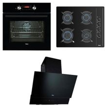Teka Chef 7 HAK 627 BK - GBC 64002 KBC BK - TVT 60 1 Siyah 3'lü Ankastre Set