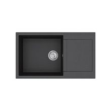 Teka Clivo 60 B-TQ 1B 1D Onyx Black Granit Eviye