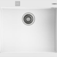 Teka Forsquare 50.40 TG Tezgah Üstü Beyaz Granit Evye
