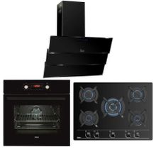 Teka HAK 629 - GBC 75030 - TVT 90 Siyah 3'lü Ankastre Set