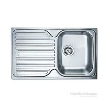 Teka Princess 50 B Mikroketen Sol Damlalıklı Paslanmaz Çelik Eviye