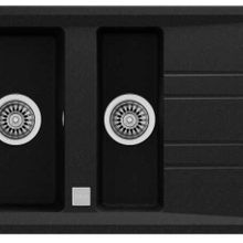 Teka Stone 60 B-TG Siyah Granit Eviye