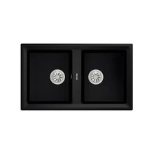 Teka Stone 90 B-TG 2B Siyah Granit Eviye