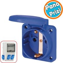 Tekli Pano Prizi Monofaze Topraklı Priz Kare Fiş Kablosuz Klemensli 220 V Trafo Kombinasyon Panosu