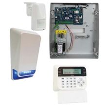 Teknim TSP-5334LCDA Ethernetli Alarm Seti 1xTSP-5334 4+4 Zon Panel, 1xTSK-5710 LCD Keypad, 1xTSS-5790B Harici Siren 1xATP-546 Pır 1xATP-105 Pır Ayağı 1x12v Akü