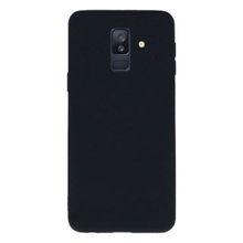 Tekno Grup Samsung Galaxy A6 Plus Mat Premium Siyah Silikon Kılıf