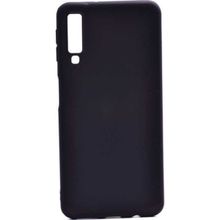 Tekno Grup Samsung Galaxy A7 2018 Mat Premium Siyah Silikon Kılıf