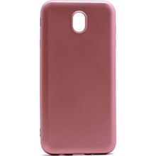 Tekno Grup Samsung Galaxy J7 Pro Mat Premium Rose Silikon Kılıf