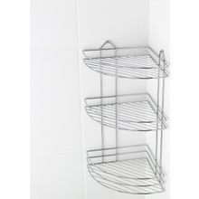 Tekno-Tel BK003 Üç Katlı Köşe Rafı