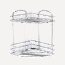 Tekno-Tel BK032 İki Katlı Köşe Rafı