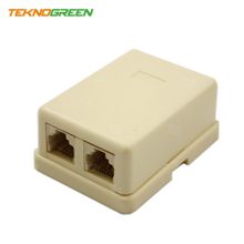 Teknogreen TKK-511 6P4C 2'li Telefon Kutusu