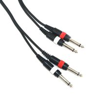 Teknogreen TKS-713 2x6.3 mm Mono Erkek 3 m Kablo