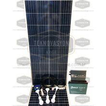 Teknovasyon Arge 170 Watt TV Aydınlatma Güneş Paneli Solar Paket