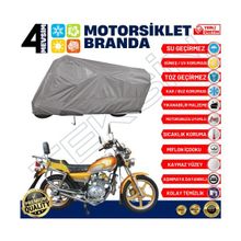 Teksin Arora AR 150A A+ Kalite Gri Motosiklet Brandası