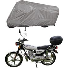 Teksin Çelik Motor Classic 125 A+ Kalite Gri Motosiklet Brandası