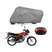Teksin Honda CGL 125 Arka Çanta Uyumlu Motosiklet Brandasısı
