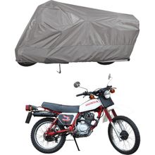 Teksin Honda XL 185 S Arka Çanta Uyumlu A+ Kalite Gri Motosiklet Brandası