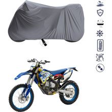 Teksin Husaberg FE 450 4 Mevsim Çantalı Su Geçirmez Motosiklet Brandası