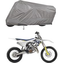 Teksin Husqvarna TC 17_14 A+ Kalite Gri Motosiklet Brandası