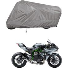 Teksin Kawsaki Ninja H2 A+ Kalite Gri Motosiklet Brandası
