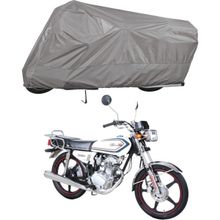 Teksin Kuba CG 100_KM 125-6 A+ Kalite Gri Motosiklet Brandası