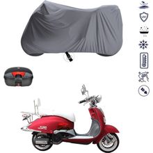 Teksin Kuba Nirvana 150 4 Mevsim Çantalı Su Geçirmez Motosiklet Brandası