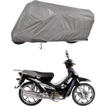 Teksin Kuba XY100-E Arka Çanta Uyumlu A+ Kalite Gri Motosiklet Brandası