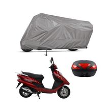 Teksin Mondial 125 RT Arka Çanta Uyumlu Motosiklet Brandası