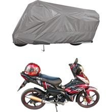 Teksin Motozeen Leon MZ 100B A+ Kalite Gri Motosiklet Brandası