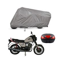 Teksin Mz Sportstar 251 Arka Çanta Uyumlu A+ Kalite Gri Motosiklet Brandası