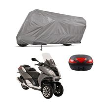 Teksin Peugeot Metropolis 400 Arka Çanta Uyumlu Motosiklet Brandası